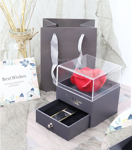 Eternal Flower Gift Box for Jewelry – Michael Chayanne Collection & Co.